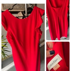 CK Red Dress